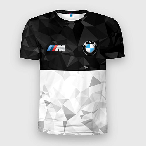 Мужская спорт-футболка BMW M SPORT / 3D-принт – фото 1
