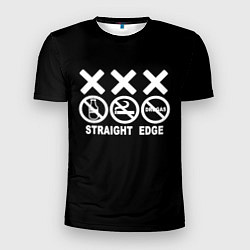Мужская спорт-футболка Straight edge