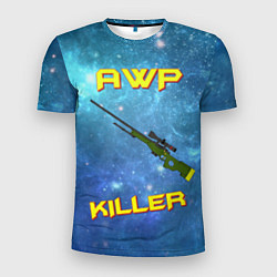 Мужская спорт-футболка AWP killer