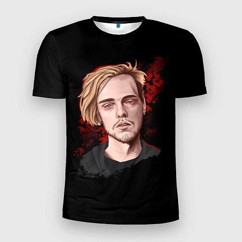 Мужская спорт-футболка Pyrokinesis / 3D-принт – фото 1