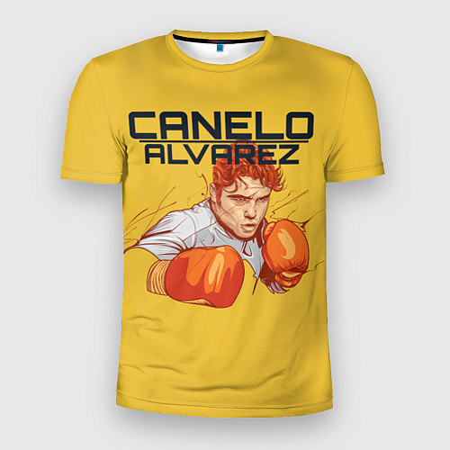 Мужская спорт-футболка Canelo Alvarez / 3D-принт – фото 1