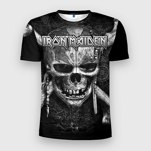 Мужская спорт-футболка Iron Maiden / 3D-принт – фото 1