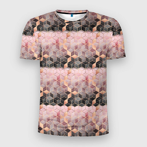 Мужская спорт-футболка Geometry Pattern / 3D-принт – фото 1