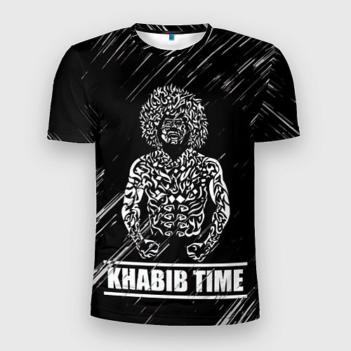 Мужская спорт-футболка KHABIB / 3D-принт – фото 1