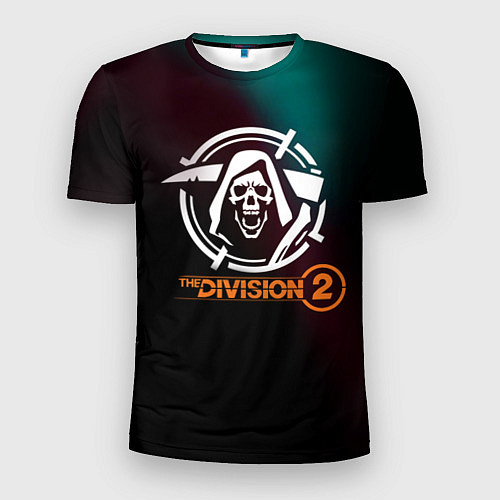 Мужская спорт-футболка The Division 2 Logo / 3D-принт – фото 1