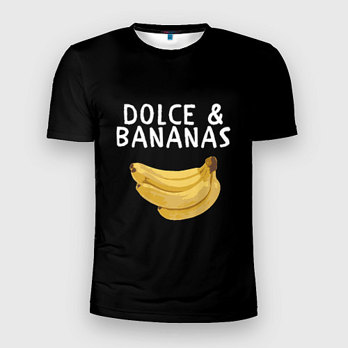 Мужская спорт-футболка Dolce and Bananas / 3D-принт – фото 1