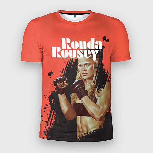 Мужская спорт-футболка Ronda Rousey / 3D-принт – фото 1