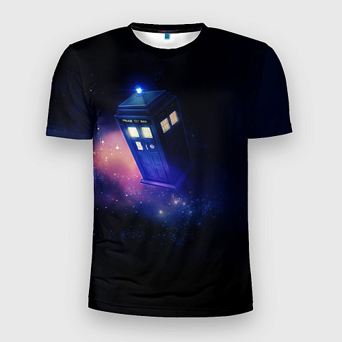 Мужская спорт-футболка TARDIS / 3D-принт – фото 1