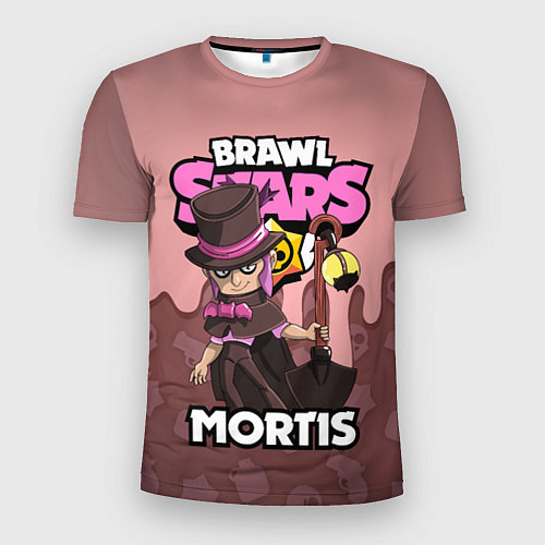 Мужская спорт-футболка BRAWL STARS MORTIS / 3D-принт – фото 1