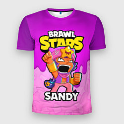 Мужская спорт-футболка BRAWL STARS SANDY