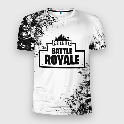 Мужская спорт-футболка Fortnite & Marshmello / 3D-принт – фото 1