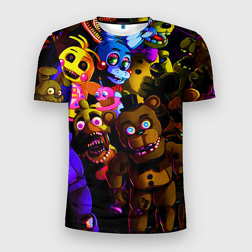 Мужская спорт-футболка Five Nights At Freddy's / 3D-принт – фото 1