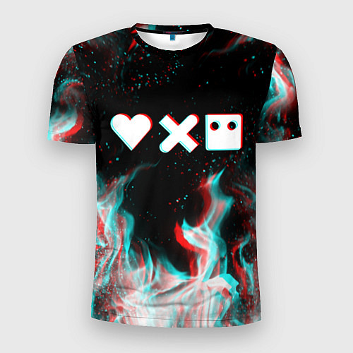 Мужская спорт-футболка LOVE DEATH ROBOTS LDR / 3D-принт – фото 1