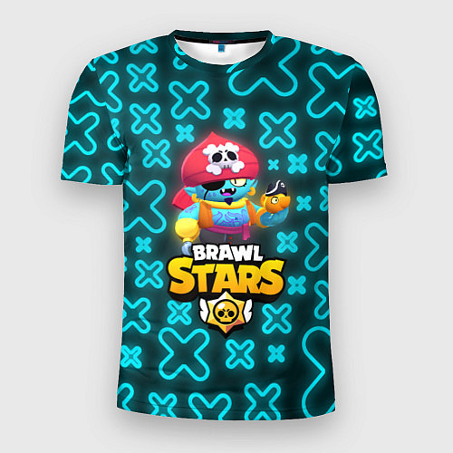 Мужская спорт-футболка Brawl Stars Pirate Gene / 3D-принт – фото 1