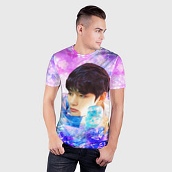 Футболка спортивная мужская БТС 2020 Season Greeting Ви V, цвет: 3D-принт — фото 2