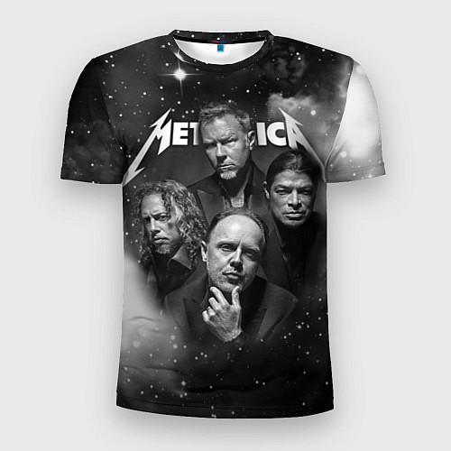 Мужская спорт-футболка Metallica / 3D-принт – фото 1