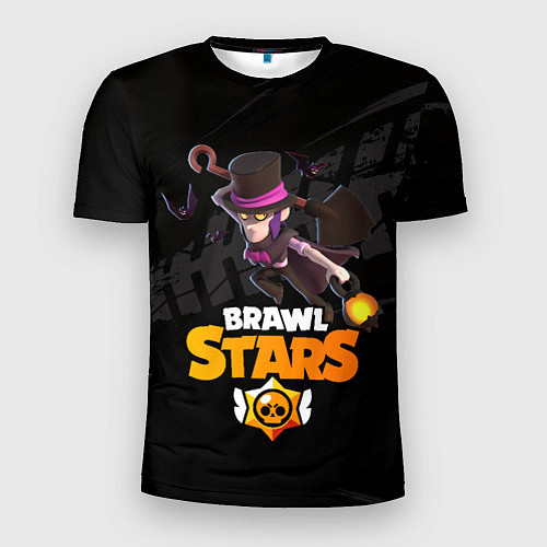 Мужская спорт-футболка Brawl stars Mortis Мортис / 3D-принт – фото 1