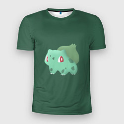 Футболка спортивная мужская Pokemon Bulbasaur, цвет: 3D-принт