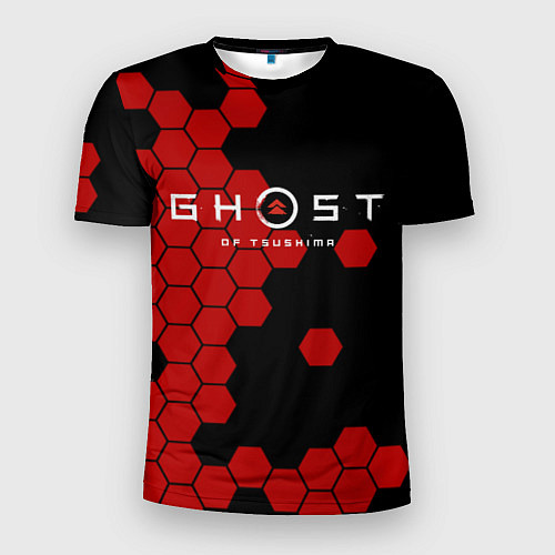 Мужская спорт-футболка Ghost / 3D-принт – фото 1