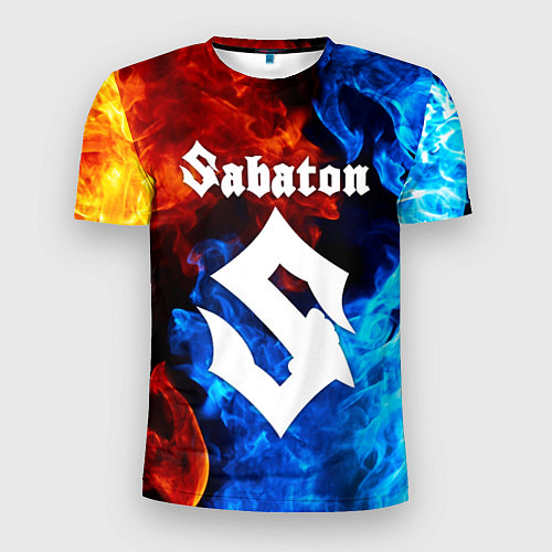 Мужская спорт-футболка SABATON / 3D-принт – фото 1
