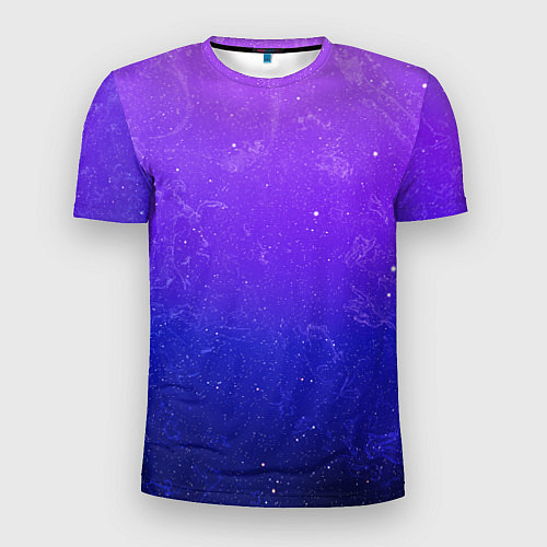 Мужская спорт-футболка Звёздное небо / 3D-принт – фото 1