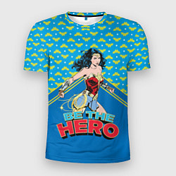Мужская спорт-футболка Be the hero