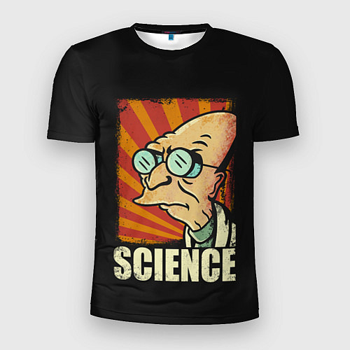 Мужская спорт-футболка Futurama Science / 3D-принт – фото 1