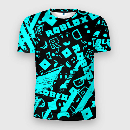Мужская спорт-футболка Roblox / 3D-принт – фото 1