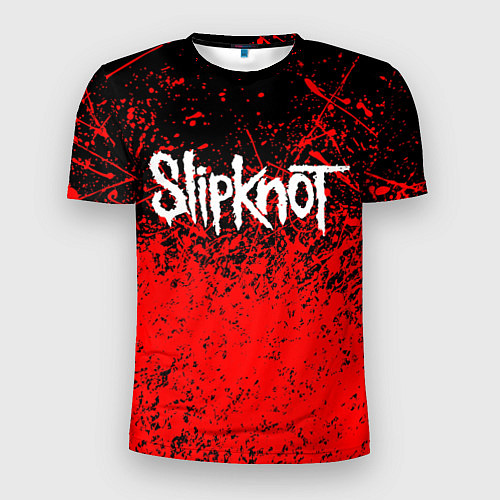 Мужская спорт-футболка SLIPKNOT / 3D-принт – фото 1