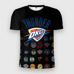 Мужская спорт-футболка Oklahoma City Thunder 2
