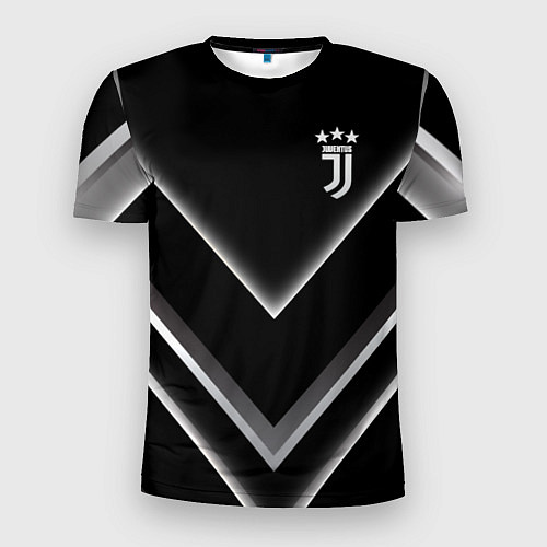 Мужская спорт-футболка Juventus F C / 3D-принт – фото 1