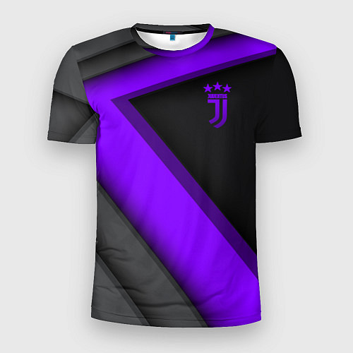 Мужская спорт-футболка Juventus F C / 3D-принт – фото 1