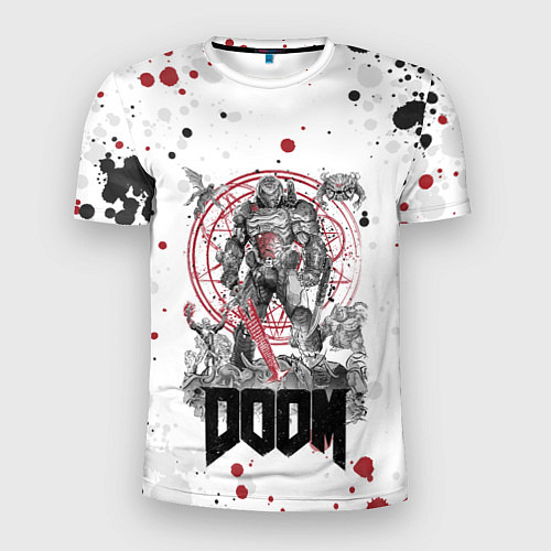 Мужская спорт-футболка Doom / 3D-принт – фото 1