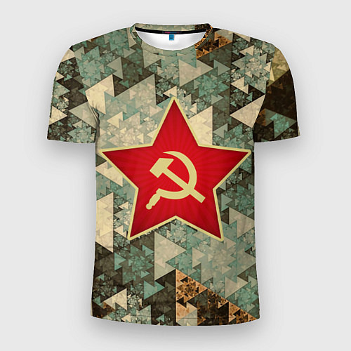 Мужская спорт-футболка СССР / 3D-принт – фото 1