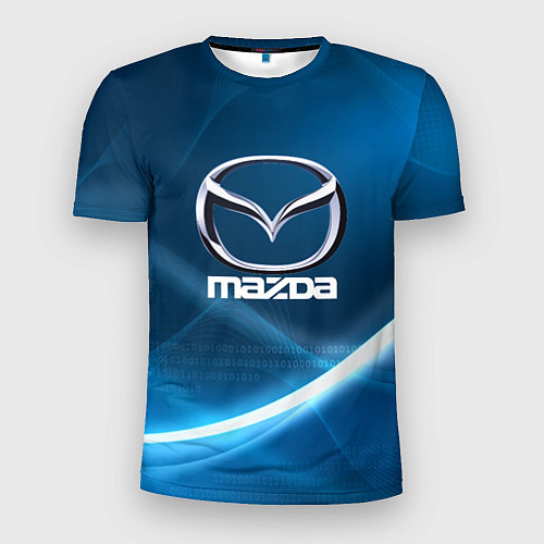 Мужская спорт-футболка MAZDA / 3D-принт – фото 1