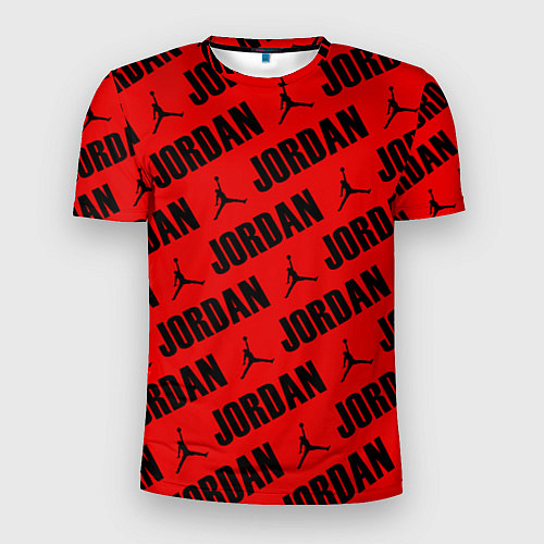 Мужская спорт-футболка MICHAEL JORDAN AIR / 3D-принт – фото 1