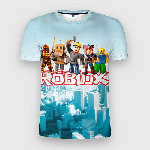 Мужская спорт-футболка ROBLOX 5 / 3D-принт – фото 1