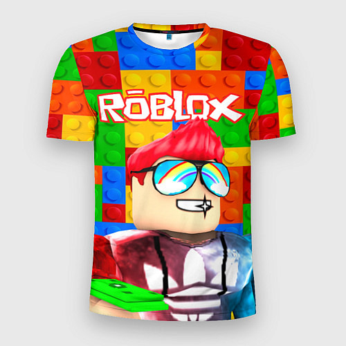 Мужская спорт-футболка ROBLOX 3 / 3D-принт – фото 1