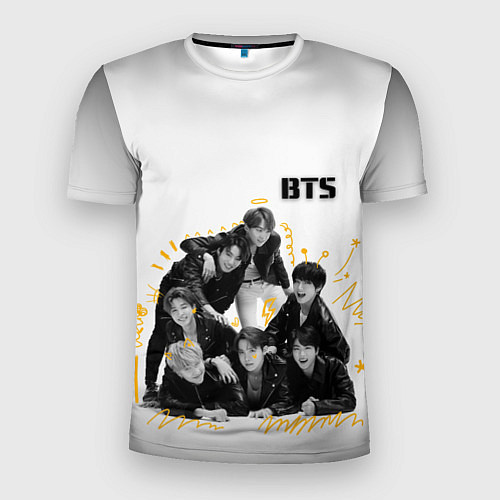 Мужская спорт-футболка BTS / 3D-принт – фото 1