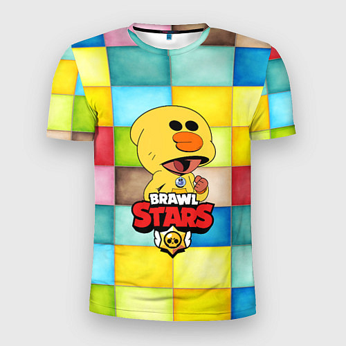 Мужская спорт-футболка Brawl Stars:Leon Sally / 3D-принт – фото 1