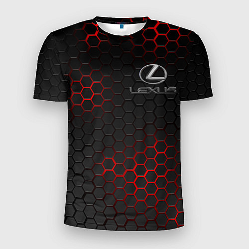 Мужская спорт-футболка LEXUS / 3D-принт – фото 1