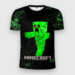 Мужская спорт-футболка MINECRAFT CREEPER