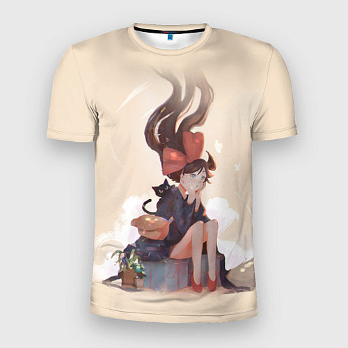 Мужская спорт-футболка Kiki’s Delivery Service / 3D-принт – фото 1