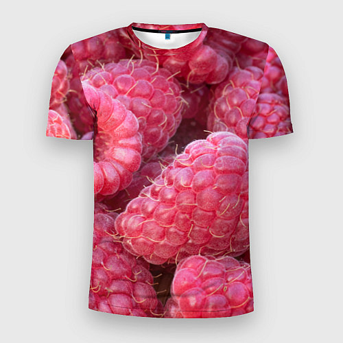 Мужская спорт-футболка Очень много малины / 3D-принт – фото 1