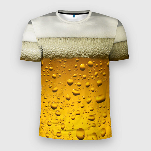Мужская спорт-футболка ПИВО / 3D-принт – фото 1