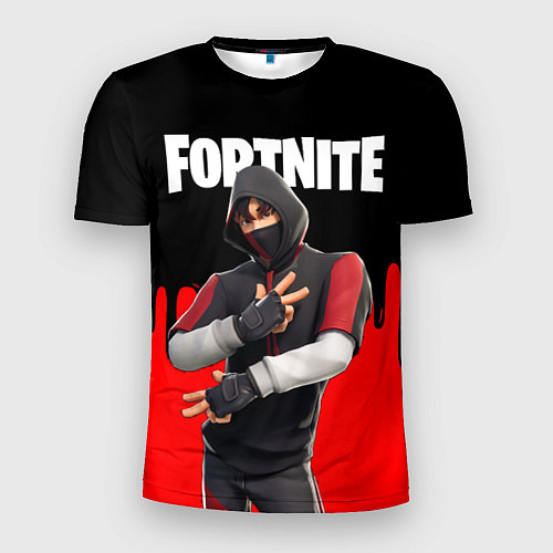 Мужская спорт-футболка FORTNITE x IKONIK / 3D-принт – фото 1