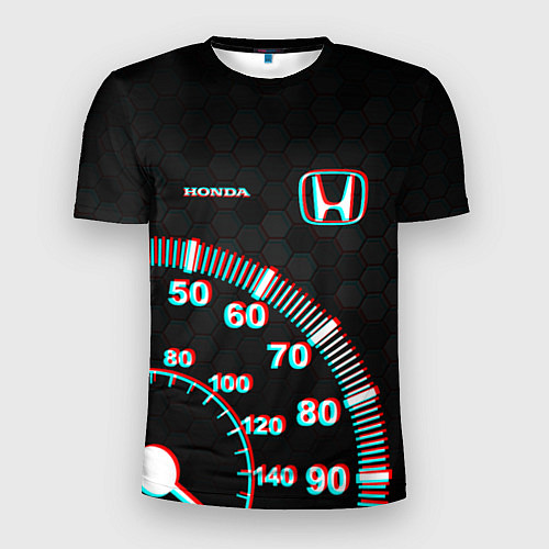 Мужская спорт-футболка HONDA / 3D-принт – фото 1