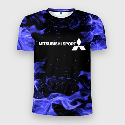 Мужская спорт-футболка MITSUBISHI / 3D-принт – фото 1