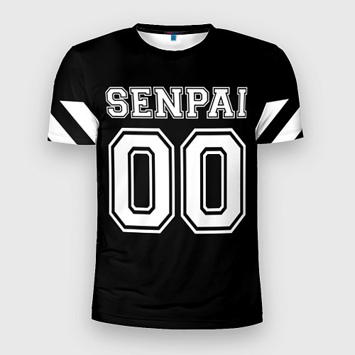 Мужская спорт-футболка SENPAI / 3D-принт – фото 1