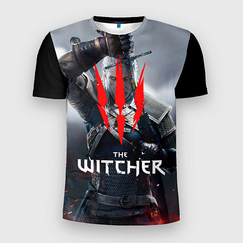 Мужская спорт-футболка The Witcher / 3D-принт – фото 1